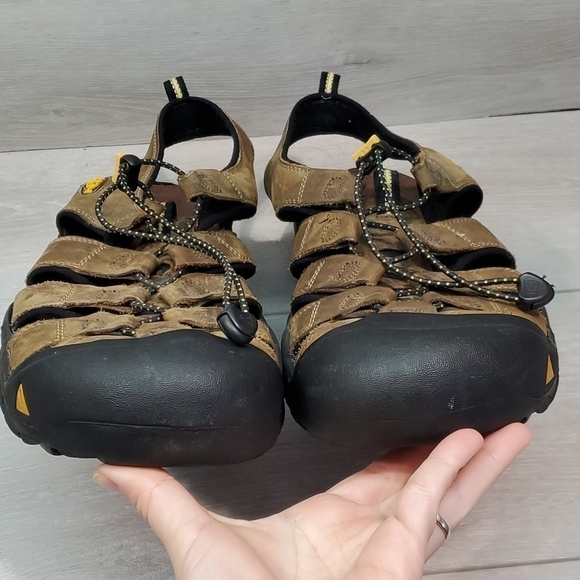 Keen Mens Newport Outdoor Hiking Sandals Leather Shoes sz 14 main image 11